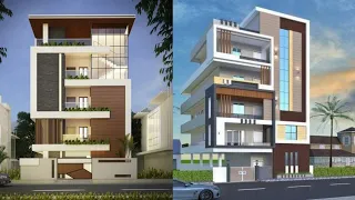 Top 25 Three Floor House Elevation Design | G+3 House Front Elevation | GLR Home Decor