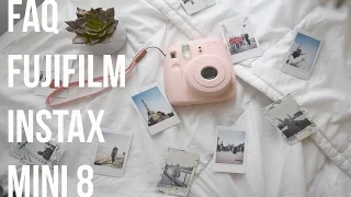 Frequently Asked Questions | Fujifilm Instax Mini 8