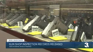 Gun shop inspections: Records released, database findings revealed