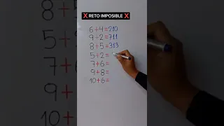 Reto Matemático / Test de Inteligencia