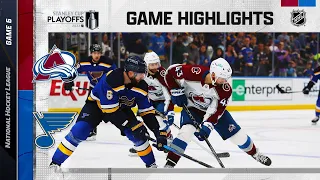 Second Round, Gm 6: Avalanche @ Blues 5/27 | NHL Playoffs 2022