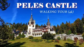 (4K) PELES CASTLE walking tour ~ One of Romania's MUST-SEE castles