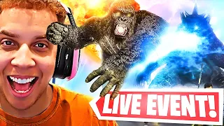 Insane Godzilla vs King Kong *LIVE EVENT* in Warzone!