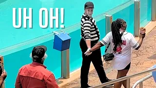 Unexpected Laughter with Rob the Mime at SeaWorld Orlando