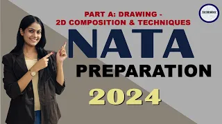 Part A: Drawing and Composition | NATA 2024 |  2D Compositions | Archituber #nata #nata2024