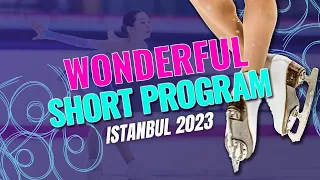 Derya TAYGAN (TUR) | Junior Women Short Program | Istanbul 2023 | #JGPFigure