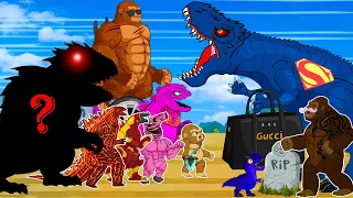 Giant Indominus, Triceratops Kong Life &GODZILLANEW Death? Who's Dinosaur KING? Jurassic Adventures!