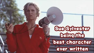 sue sylvester being the best character ever written (season 1 of glee)