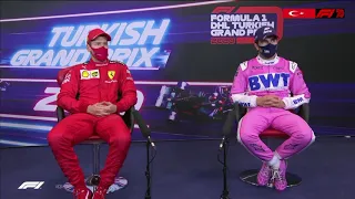 "You're the Greatest F1 Driver ever"- Sebastian Vettel to Lewis Hamilton post race | 2020 Turkish Gp