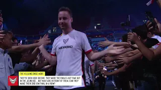 Heroic IEM Rio 2023 semi finale entrance vs NAVI