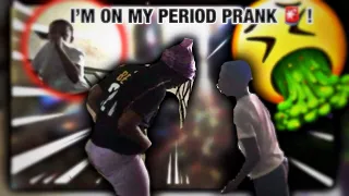 On My Period 🤮 ( prank ) * HE WAS MAD **