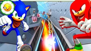 Sonic Dash 2: Sonic Boom #1  Соник и Наклз в командной игре! Супер продолжение ранера с Ёжиком