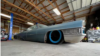 Justin's 1965 Cadillac DeVille Convertible - Air Ride Installation