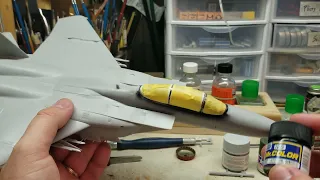 1/48 Revell F-15E "Let's Roll" 9/11 Tribute Build Part 4