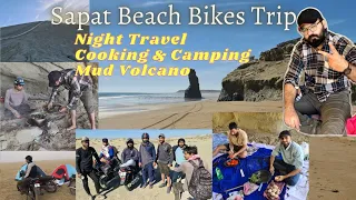 Karachi To Sapat Beach || Bike Trip || Difficult Destination || Buji Koh || Mud Volcano