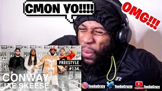 A MASTERPIECE!! Conway The Machine spit STRAIGHT BARS In L.A. Leakers Freestyle 134 (REACTION)