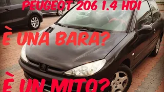 Peugeot 206 1.4 HDi (La mia prima auto) recensione