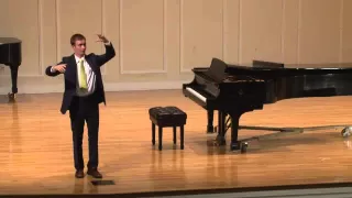 Senior Recital   Manz - E'en So, Lord Jesus, Quickly Come