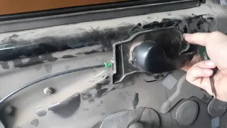 Cambiando cable de manija interior de puerta Ford Ecosport