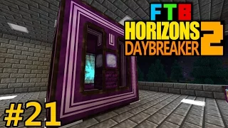 Minecraft - FTB Horizons Daybreaker - Part 21 "Upgrading Storage"