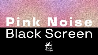 Pink Noise Black Screen (8 hours continuous) 888 Hz LPF