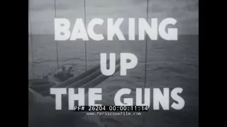 " BACKING UP THE GUNS " ILLINOIS EDUCATION ASSOC. WWII MORALE FILM  SCHOOLS & STUDENTS IN WWII 26104