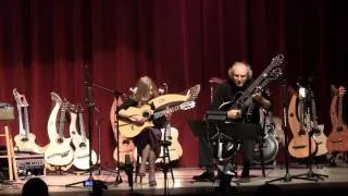 Muriel Anderson & John Doan perform Harp Guitar Duet "The Gathering"