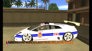 Lamborghini Murcielago P640 Bulacan Police | Preview | GTA San Andreas