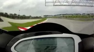 Having fun with 2012 MV Agusta F4RR CorsaCorta @ Sepang F1 Circuit