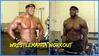 Bobby Lashley Workout For His Match With Drew Mcintyre At Wrestlemania 37 | Fitness Films