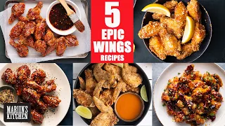 Stay home, eat wings REPEAT ✌️😆| Quarantine Cooking Ideas | #StayHome #WithMe | Marion's Kitchen