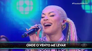 Pabllo Vittar canta parceria com Dilsinho no Faustão