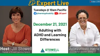 Adulting with ADHD and Learning Differences - Julie Lythcott-Haims