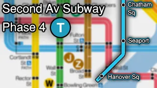 NYC Subway Map Edits: 2 Av Subway Phase 4 [Timelapse] - Experimental Map