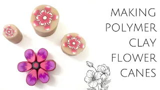 DIY Polymer Clay Flower Canes | Easy Flower Cane