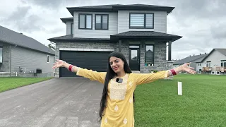 Part-1 Furnishing our new house in Canada | Dream house tour ft. Cozey