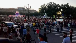 Хабаровск: власть против народа. Технология старая: раздробить, подкупить, запугать, расправиться.