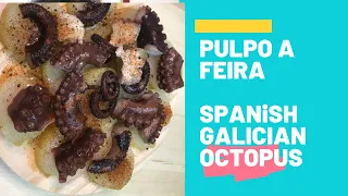 PULPO A FEIRA: TRADITIONAL SPANISH GALICIAN STYLE OCTOPUS  easy to make and flavourful