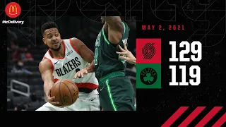 Trail Blazers 129, Celtics 119 | Game Highlights by McDelivery | May 2, 2021