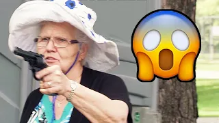 Grandma Gets A Gun!