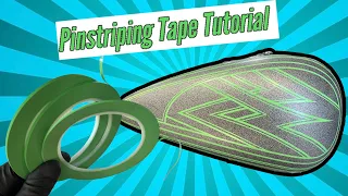 How to lay out Fineline Pinstriping Tape