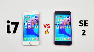 iPhone 7 Vs iPhone SE 2 in 2023 - Speed Test!! iOS 15.7.9 Vs iOS 16.6.1