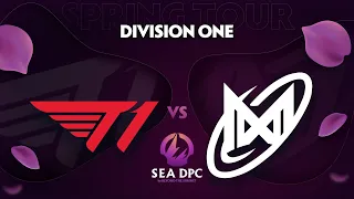 T1 vs NGX.SEA Game 3 - DPC SEA Div 1: Tour 2 w/ MLP & johnxfire