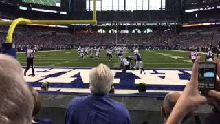 Colts Punter Pat McAfee Punts in Slow Motion