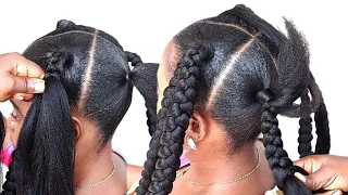 She Asked for Simple Braid Hairstyle / A Must Try for all Beginners