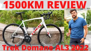 Trek Domane AL 3  Disc Review (2022/2023) - Thoughts after 1500KM -- Best First Road Bike?