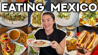 American Tries Mexican Food for First Time! (MEXICO FOOD TOUR)