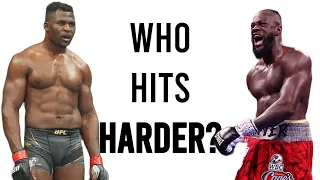 Why Deontay Wilder (probably) Hits Harder Than Francis Ngannou