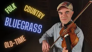 🎻 Housle v bluegrassu a country - Shortnin' Bread (Pijte vodu)