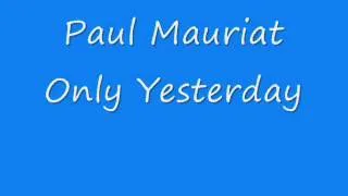 Paul Mauriat - Only Yesterday